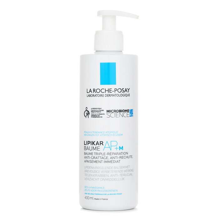 La Roche Posay Lipikar Baume AP+M Triple-Action Balm - Anti-Scratching, Anti Dry Skin Flare-Ups, Immediate Soothing(Random Packaging) 400ml/13.5oz