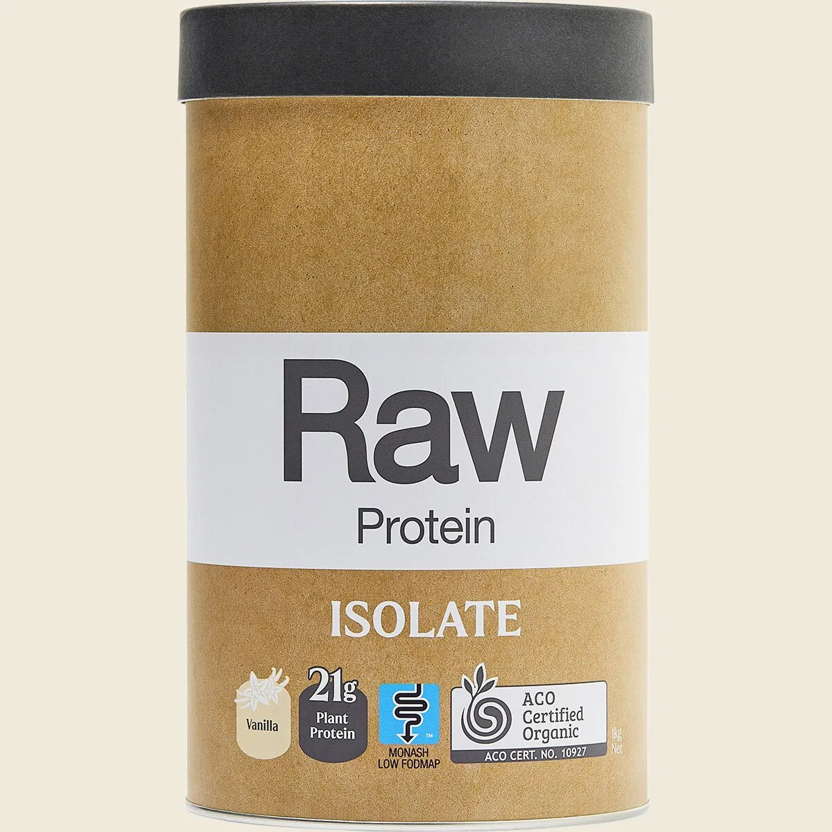 Amazonia Raw Protein Organic Isolate Vanilla 1kg