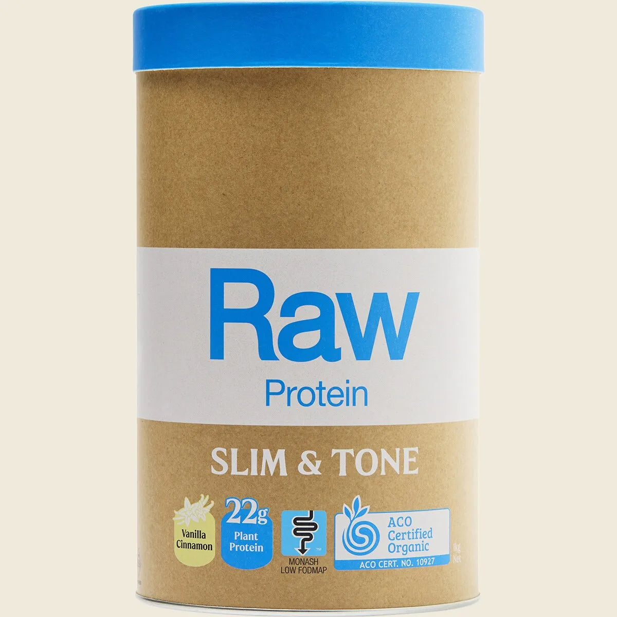 Amazonia Raw Protein Organic Slim & Tone Vanilla & Cinnamon 1kg