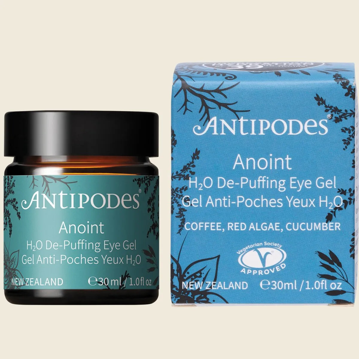 Antipodes Anoint H2O De-Puffing Eye Gel 30ml