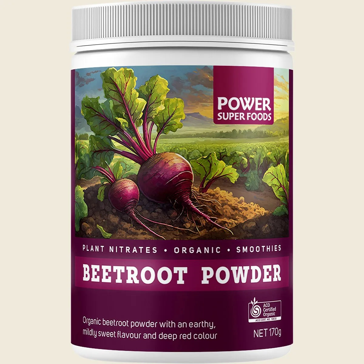 Beetroot Powder Certified Organic 170g