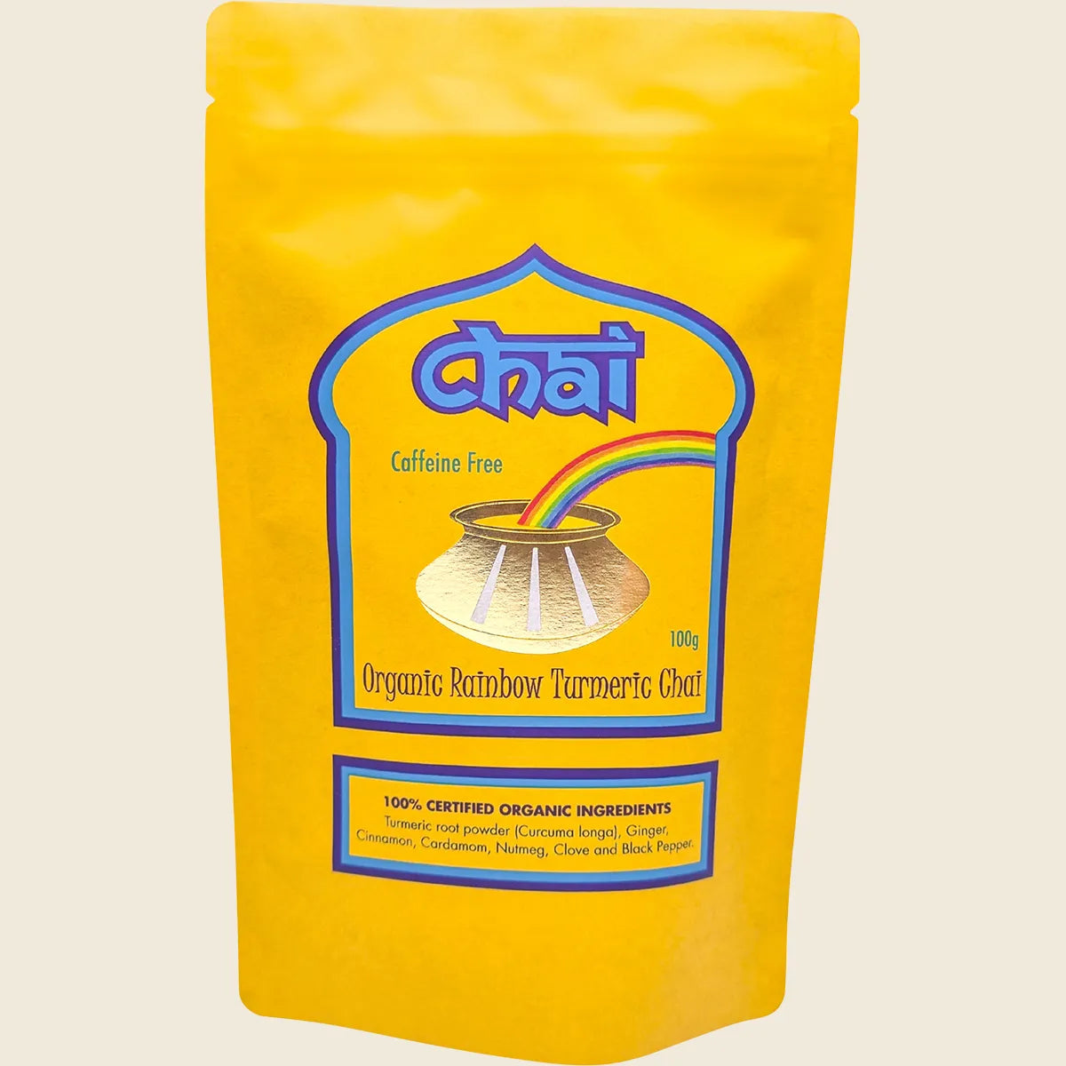 Organic Rainbow Turmeric Chai 100g