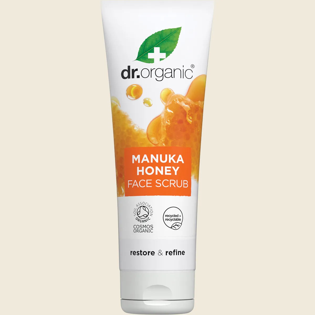 Dr. Organic Face Scrub Manuka Honey 125ml