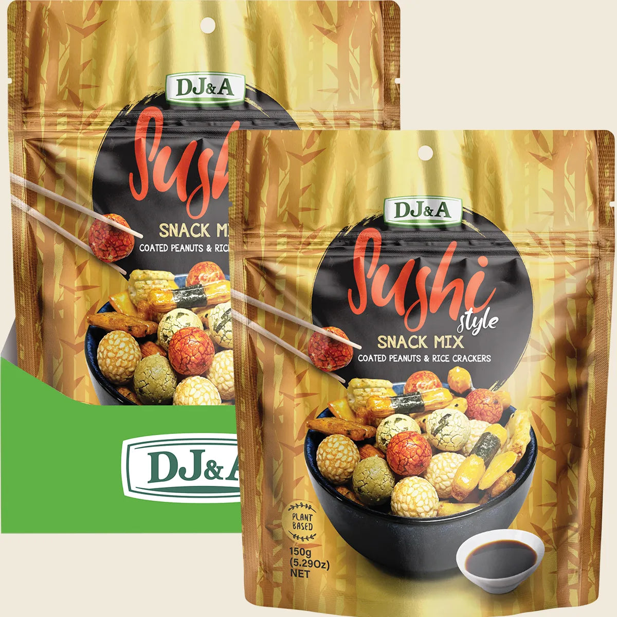 Sushi Style Snack Mix 9x150g