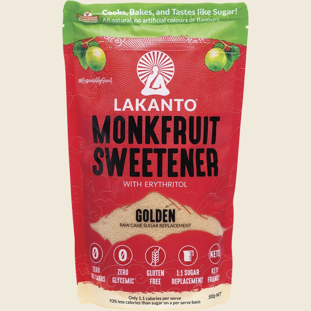 Golden Monkfruit Sweetener 500g