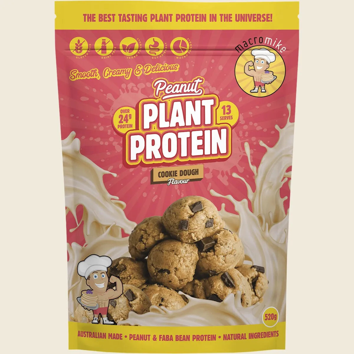 Peanut Plant Protein Cookie Dough 520g