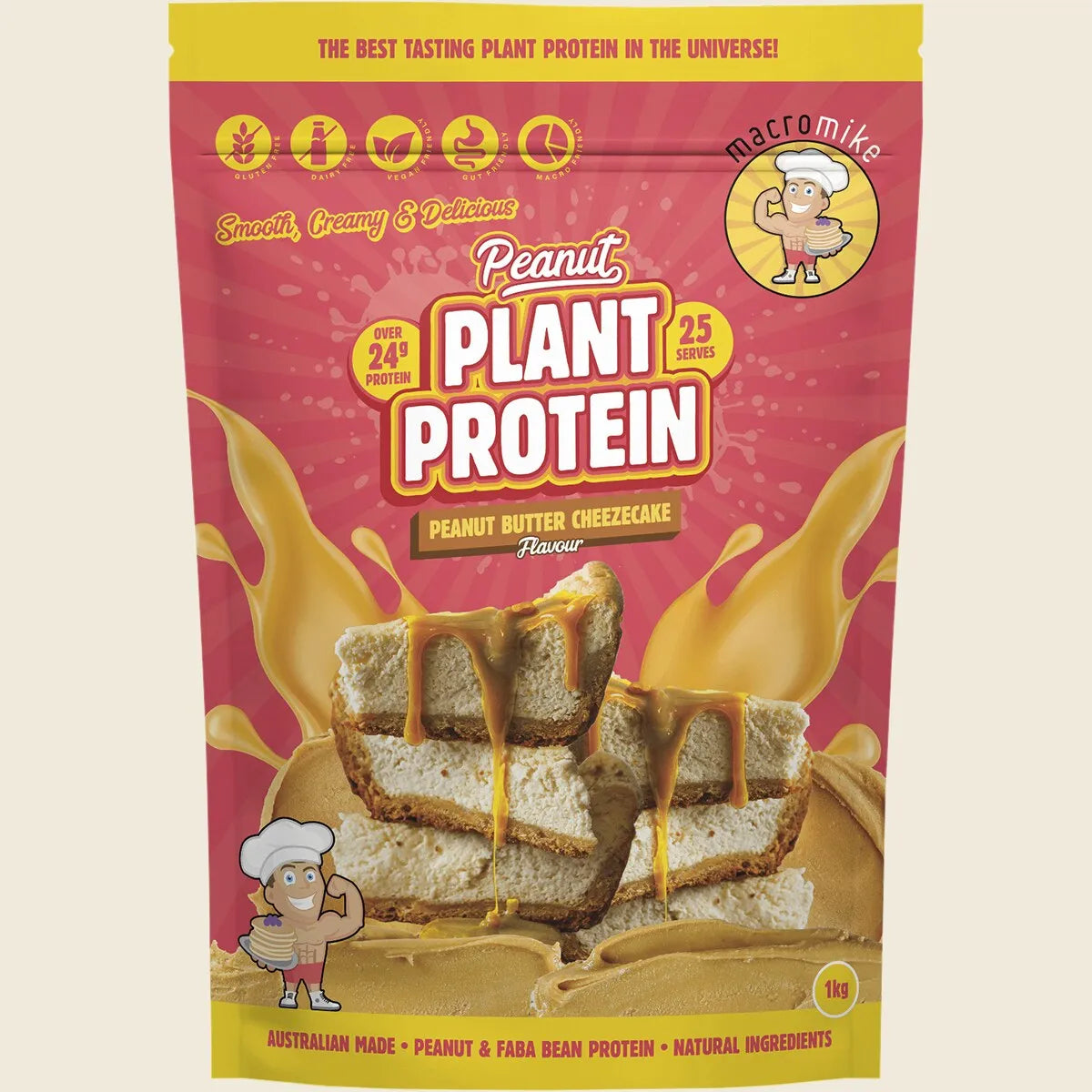 Peanut Plant Protein Peanut Butter Cheezecake 1kg