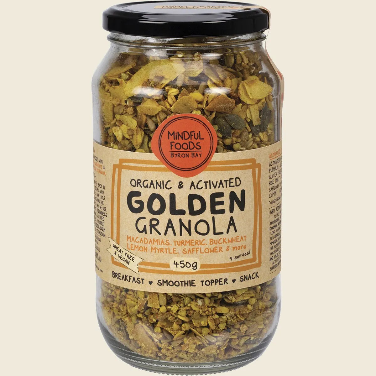 Golden Granola Organic & Activated 450g