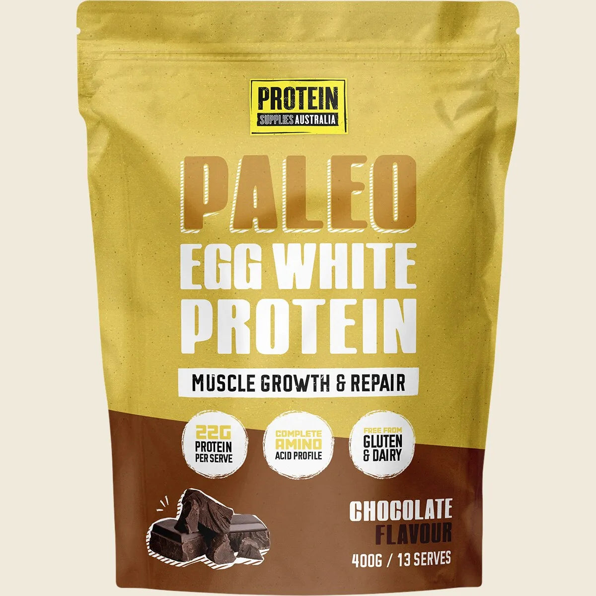 Paleo Egg White Protein Chocolate 400g