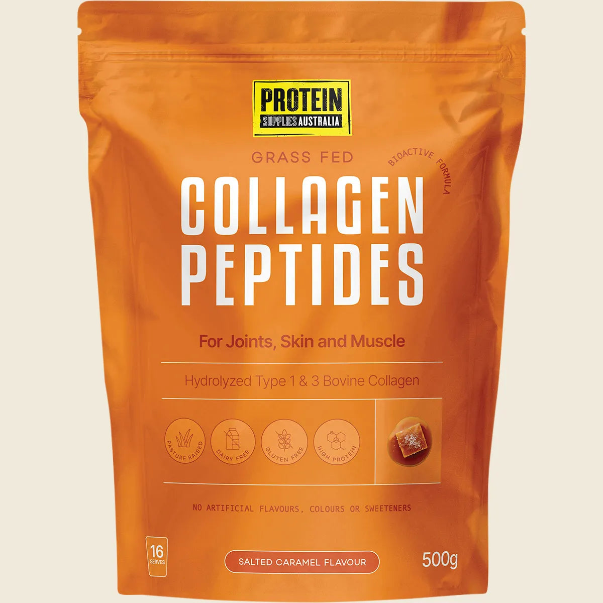 Collagen Peptides Salted Caramel 500g