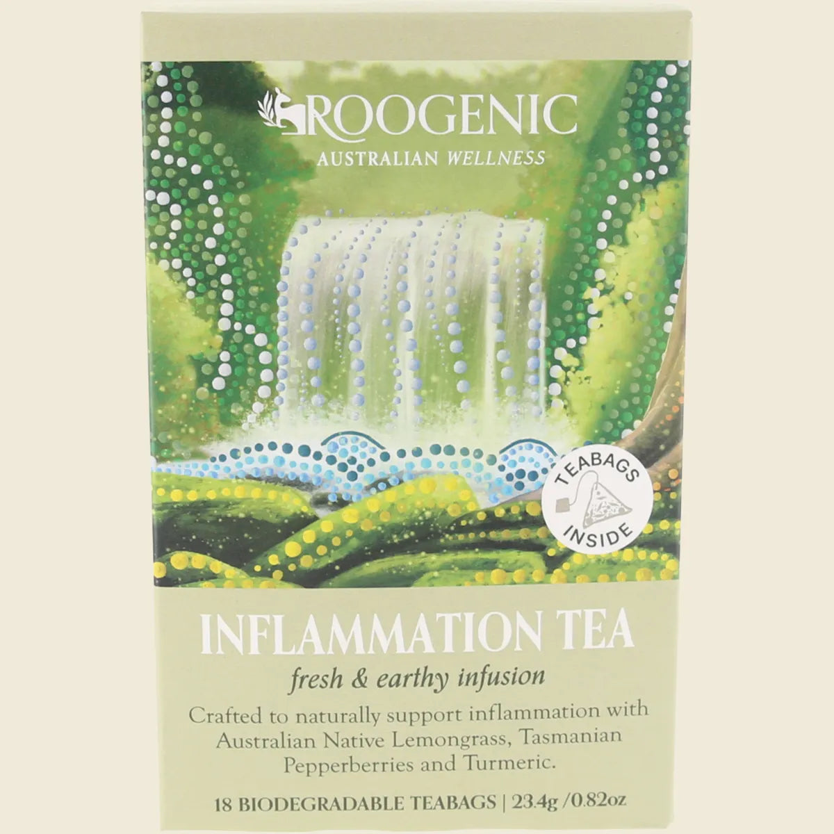 Roogenic Australian Inflammation Tea X 18 Tea Bags (was Native Anti-inflammitea)