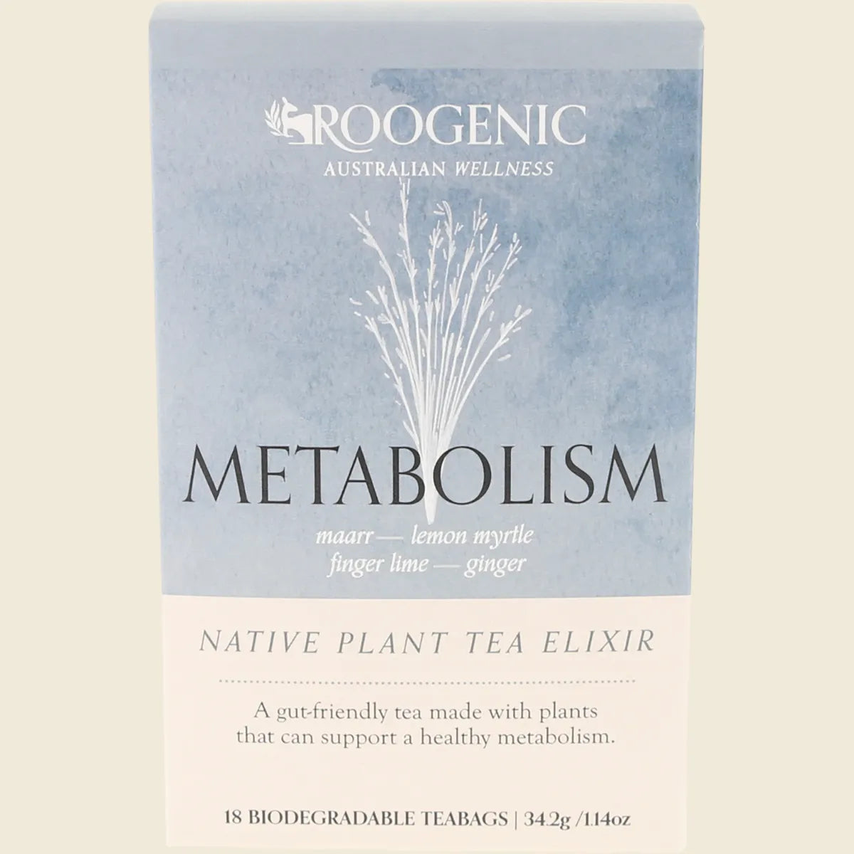 Roogenic Australian Metabolism Tea X 18 Tea Bags
