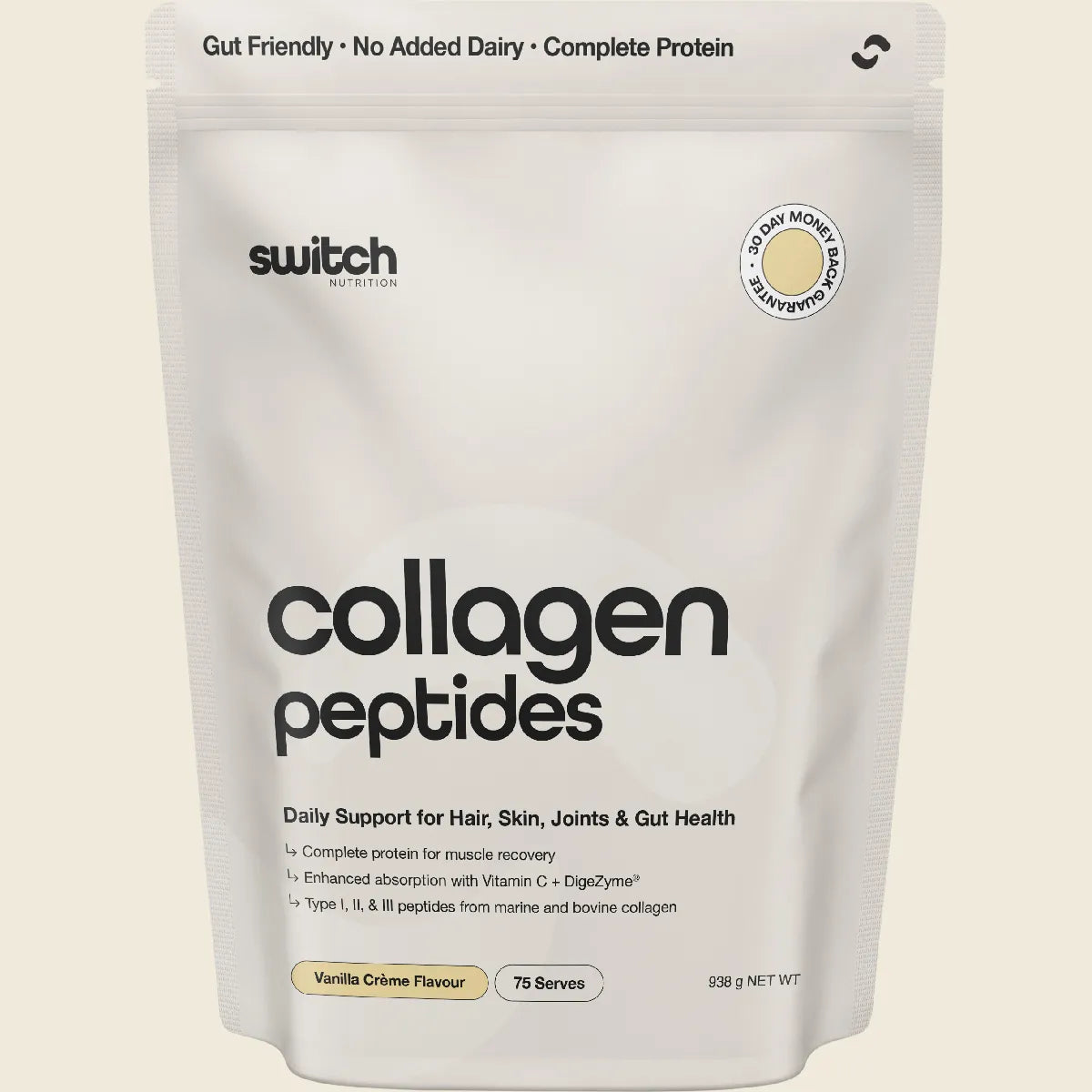 Collagen Peptides Vanilla Creme 938g