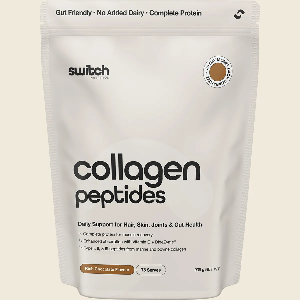 Collagen Peptides Rich Chocolate 938g