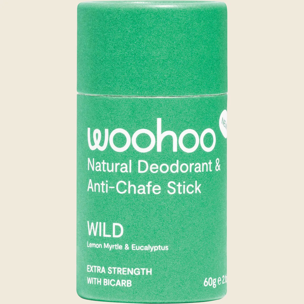 Natural Deodorant Stick Wild Extra Strength 60g