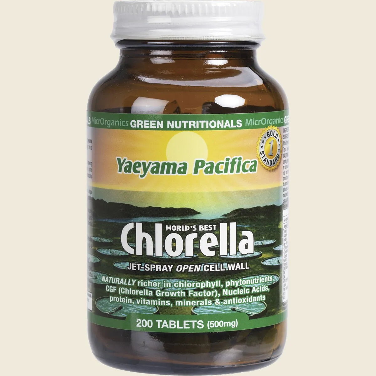 Green Nutritionals Yaeyama Pacifica Chlorella 200t
