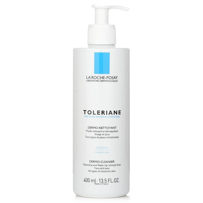La Roche Posay Toleriane Dermo-Cleanser (Face and Eyes Make-Up Removal Fluid)(Random Packaging) 400ml/13.5oz