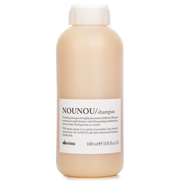 Davines Nounou Nourishing Shampoo (For Highly Processed or Brittle Hair) 1000ml/33.8oz