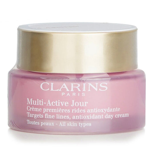 Clarins Multi-Active Day Targets Fine Lines Antioxidant Day Cream - For All Skin Types(Random Packaging) 50ml/1.6oz