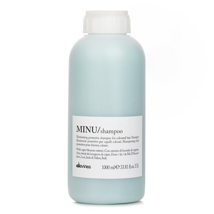Davines Minu Shampoo Illuminating Protective Shampoo (For Coloured Hair) 1000ml/33.8oz