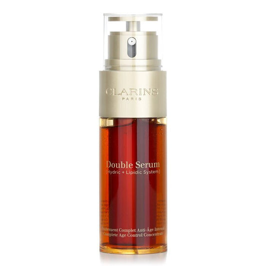 Clarins Double Serum (Hydric + Lipidic System) Complete Age Control Concentrate(Random Packaging) 50ml/1.6oz