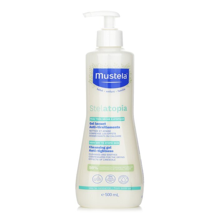 Mustela Stelatopia Cleansing Gel - For Atopic-Prone Skin 500ml/16.9oz