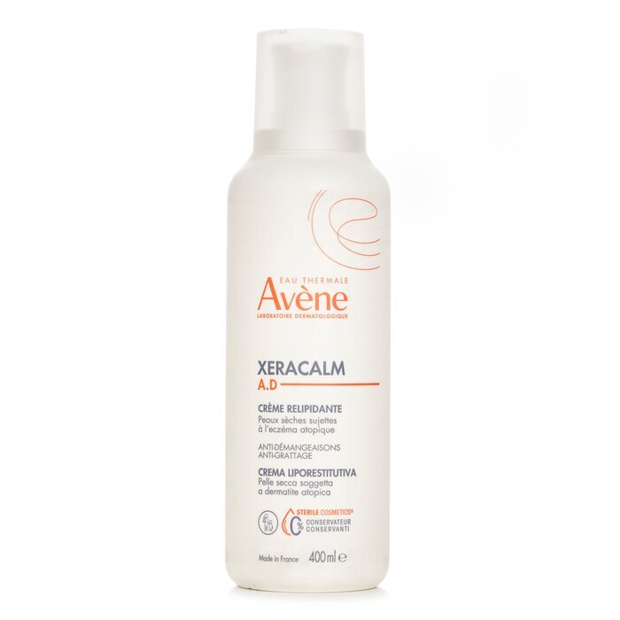 Avene XeraCalm A.D Lipid-Replenishing Cream - For Dry Skin Prone to Atopic Dermatitis or Itching (Random Packaging) 400ml/13.5oz