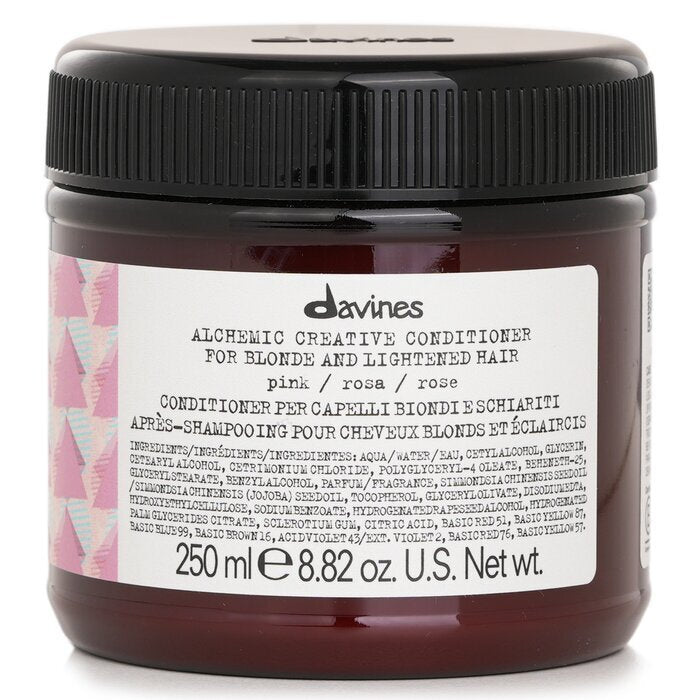 Davines Alchemic Creative Conditioner - # Pink (For Blonde and Lightened Hair) 250ml/8.84oz