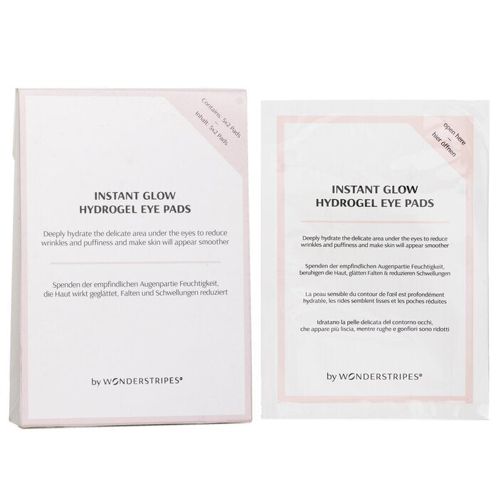 WONDERSTRIPES Instant Glow Hydrogel Eye Pads 5x2pads