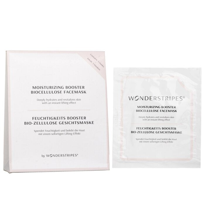 WONDERSTRIPES Moisturizing Booster Biocellulose Facemask 5pcs