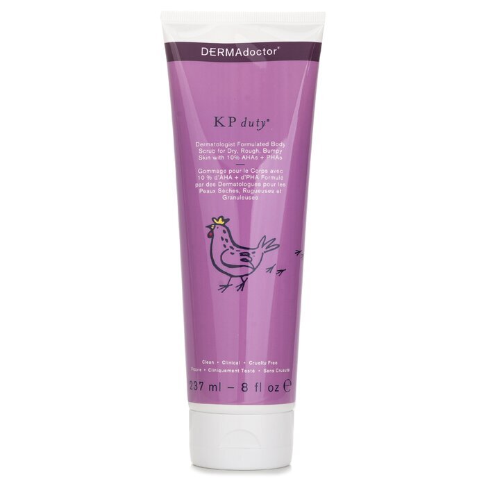 DERMAdoctor KP Duty Dermatologist Formulated Body Scrub 237ml/8oz