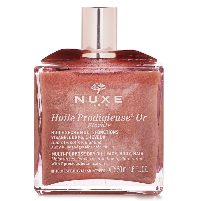 Nuxe Huile Prodigieuse Or Florale Multi Purpose Face Body Hair Dry Oil 50ml/1.6oz