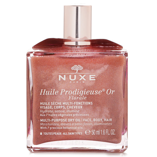 Nuxe Huile Prodigieuse Or Florale Multi Purpose Face Body Hair Dry Oil 50ml/1.6oz