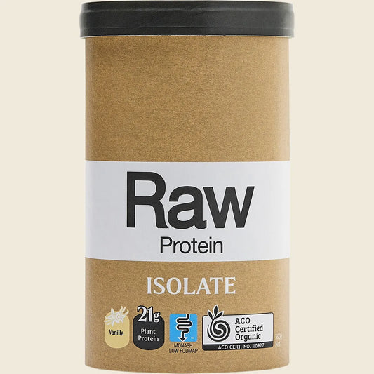 Raw Protein Isolate Vanilla 390g