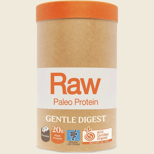 Amazonia Raw Protein Organic Paleo Gentle Digest Chocolate 1kg