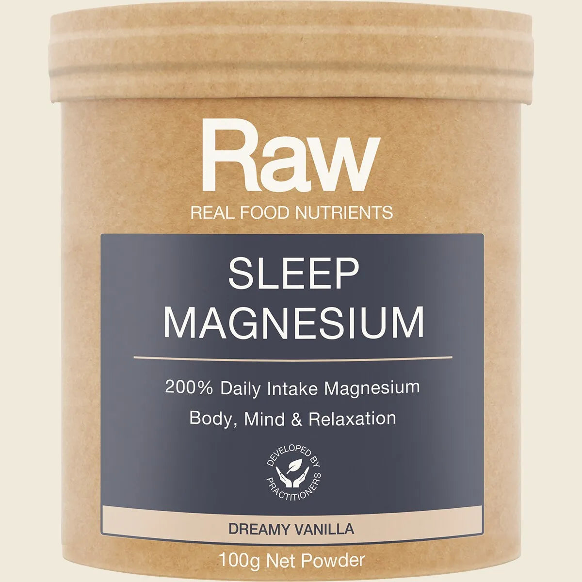 Raw Sleep Magnesium Dreamy Vanilla 100g