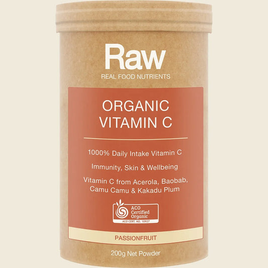 Raw Organic Vitamin C Passionfruit 200g
