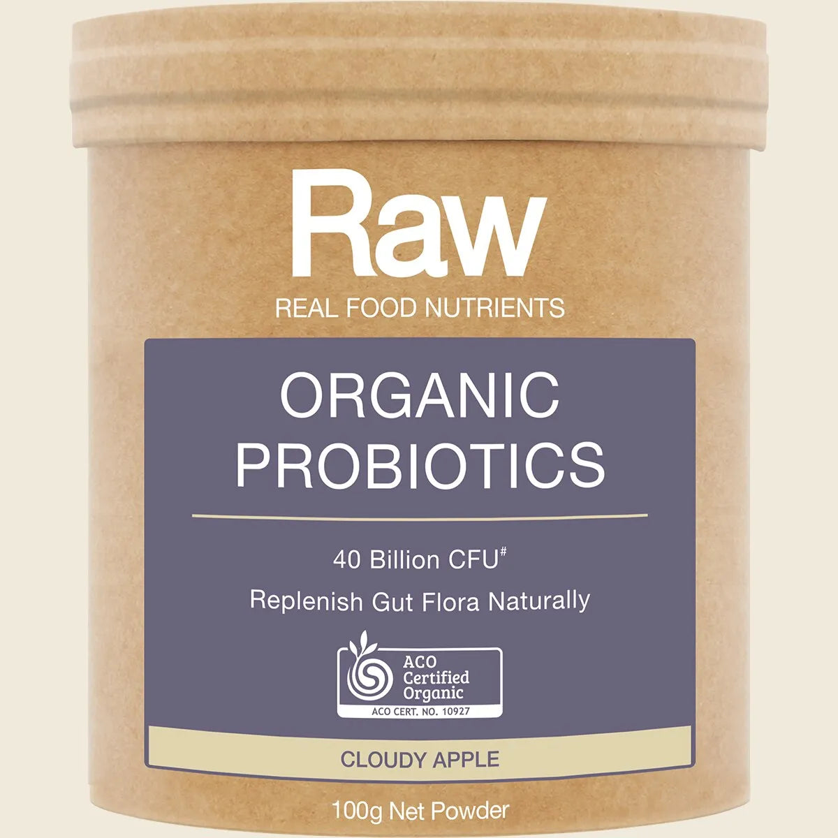 Raw Organic Probiotics Cloudy Apple 100g