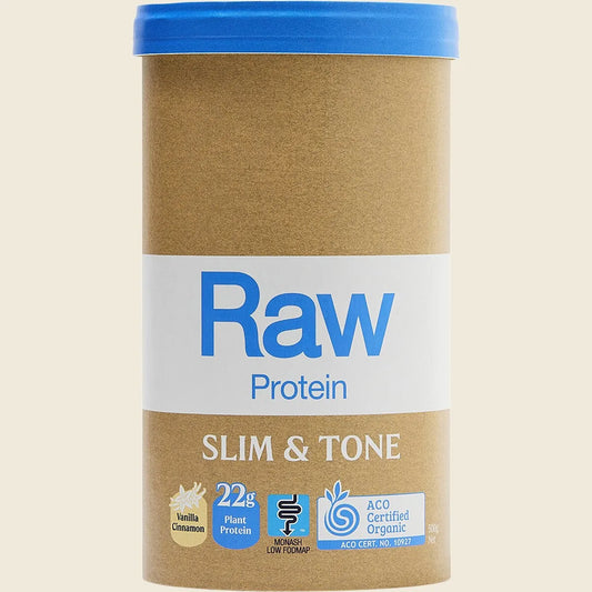 Amazonia Raw Protein Organic Slim & Tone Vanilla & Cinnamon 500g