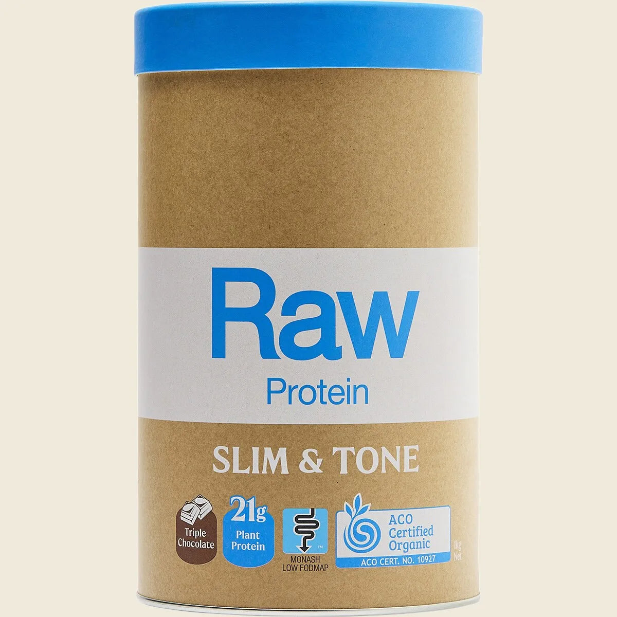 Amazonia Raw Protein Organic Slim & Tone Triple Chocolate 500g