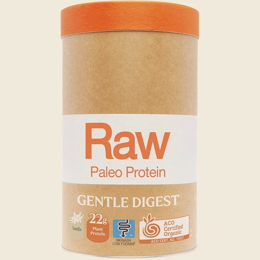 Amazonia Raw Protein Organic Paleo Gentle Digest Vanilla 1kg