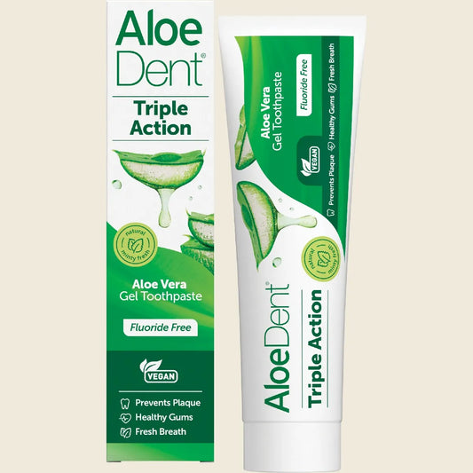 Toothpaste Fluoride Free Triple Action 100ml