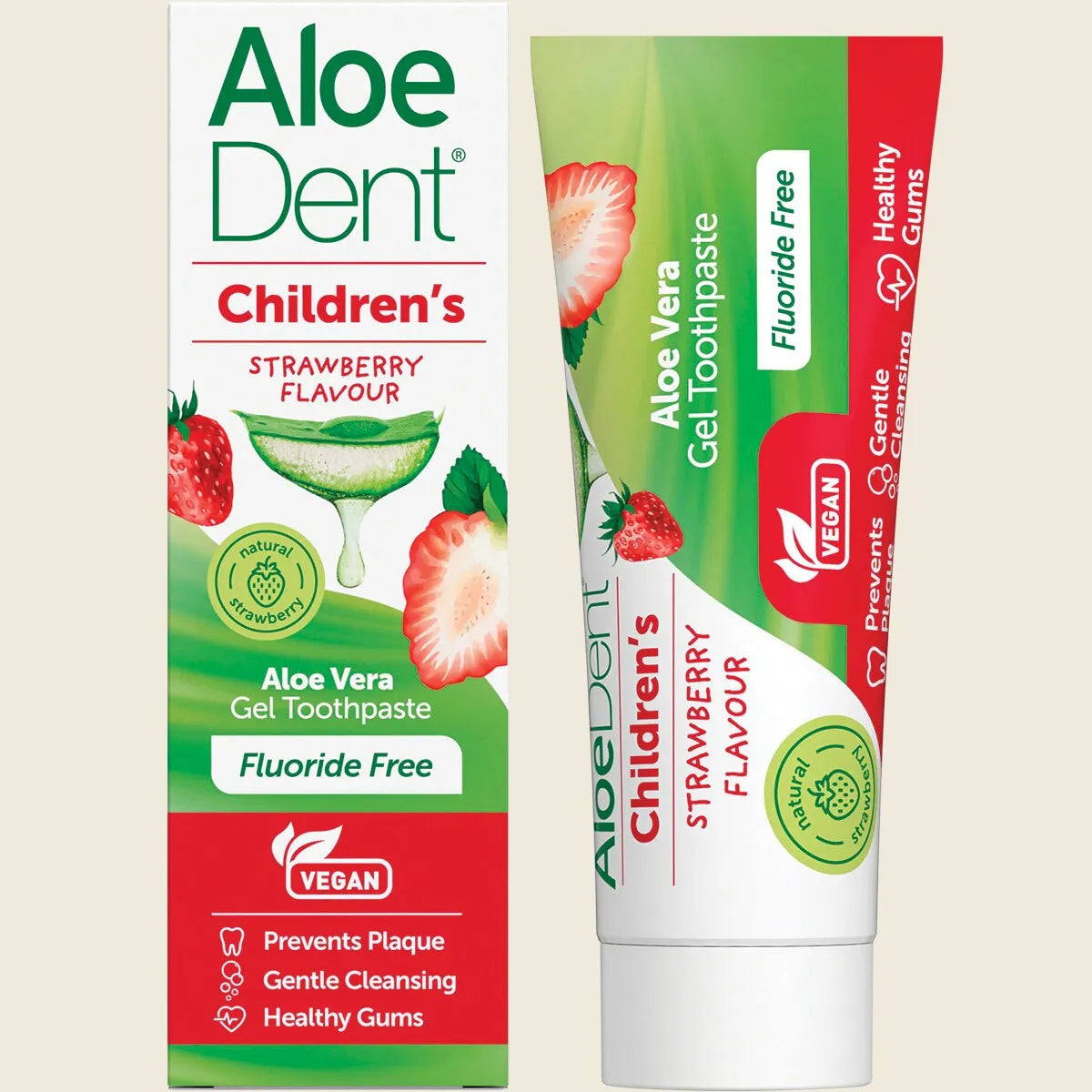 Children’s Toothpaste Fluoride Free Strawberry 50ml