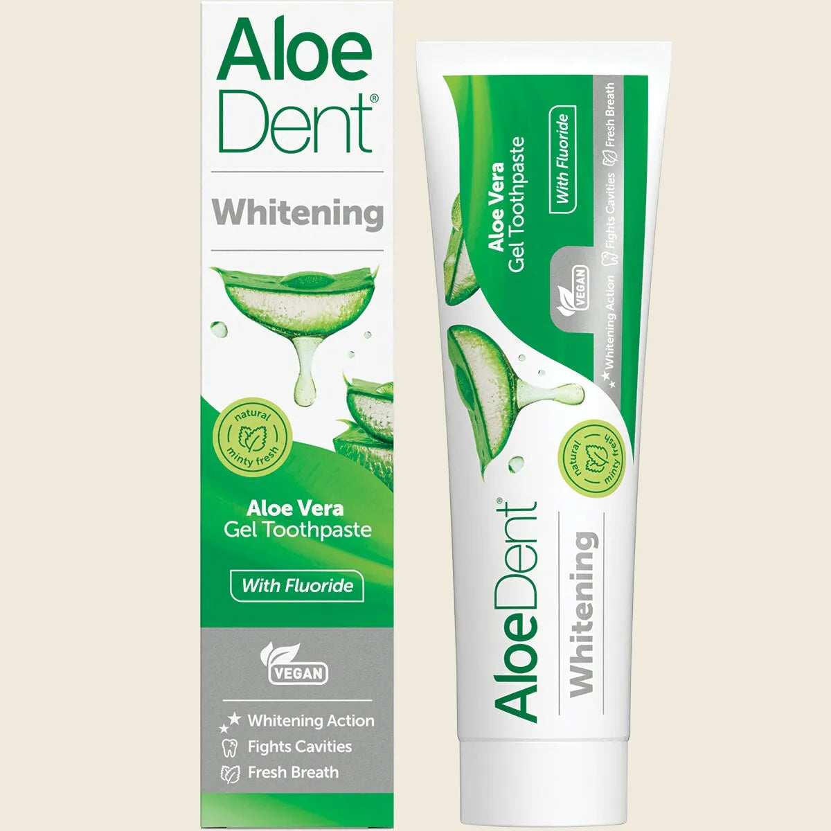 Aloe Dent Toothpaste Whitening with Fluoride 100ml