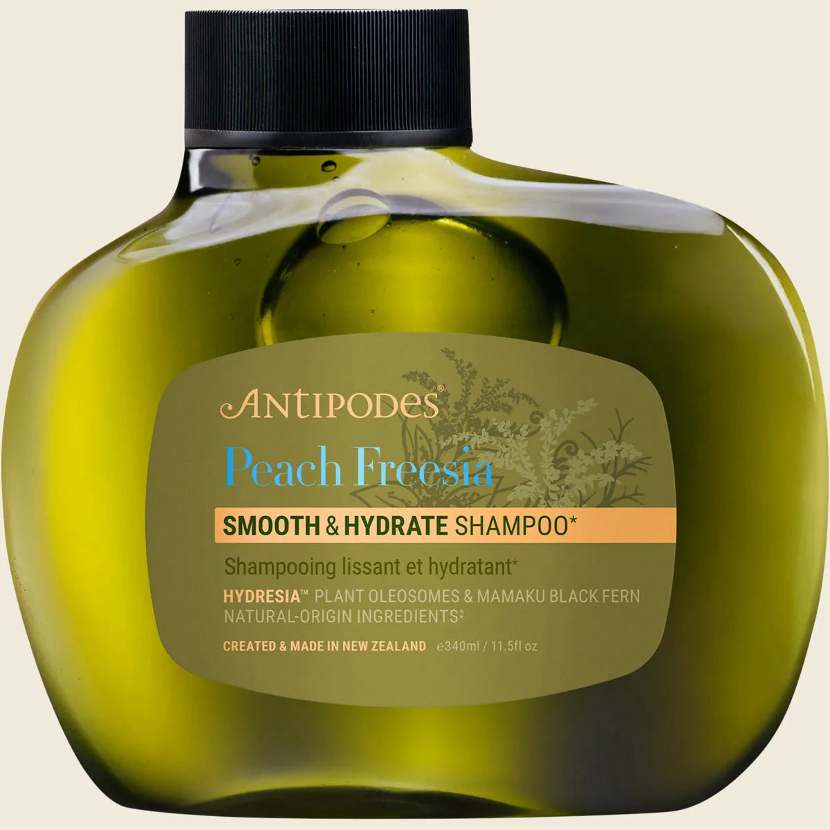 Peach Freesia Smooth & Hydrate Shampoo 340ml
