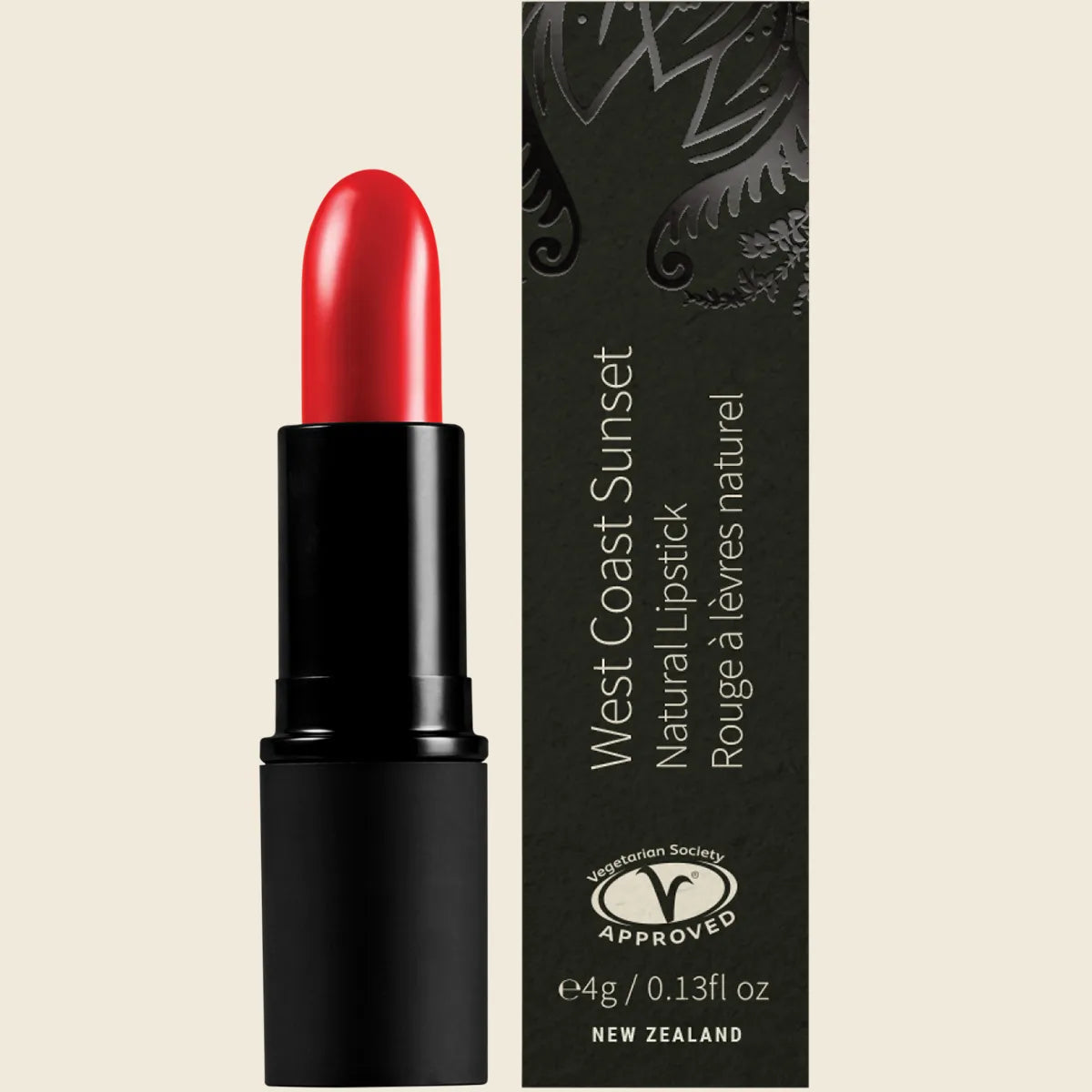 Antipodes Moisture-Boost Natural Lipstick West Coast Sunset 4g