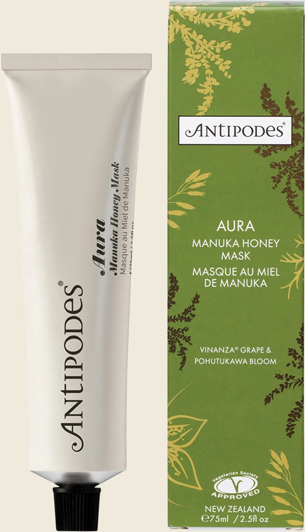 Antipodes Aura Manuka Honey Mask 75ml