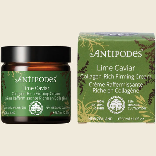 Antipodes Organic Lime Caviar Collagen-Rich Firming Cream 60ml
