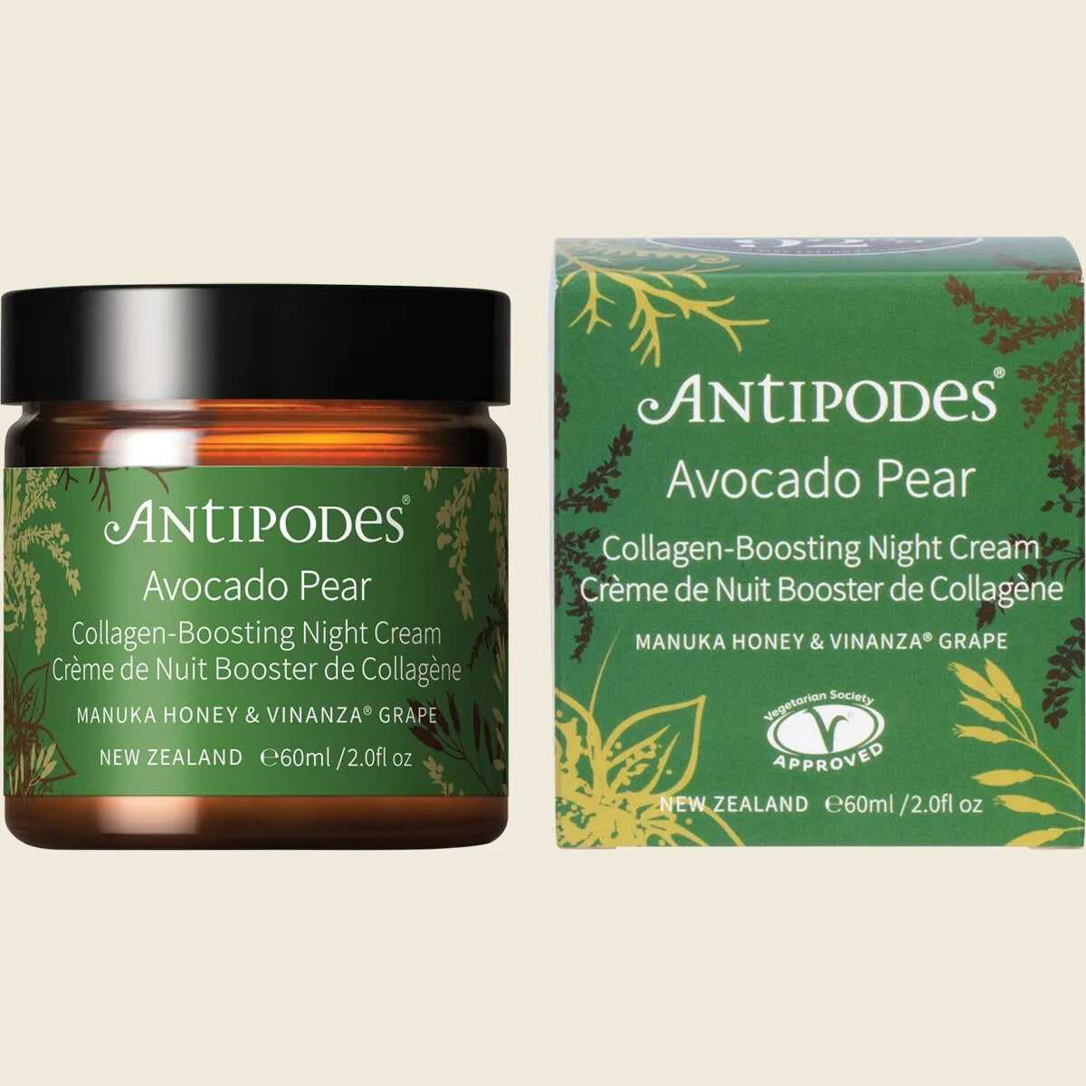 Antipodes Avocado Pear Nourishing Night Cream 60ml