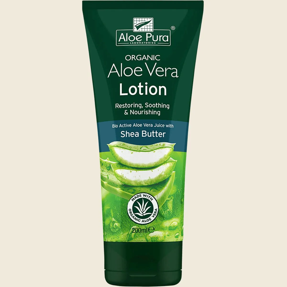 Aloe Pura Aloe Vera Lotion With Shea Butter & Vitamin E 200ml